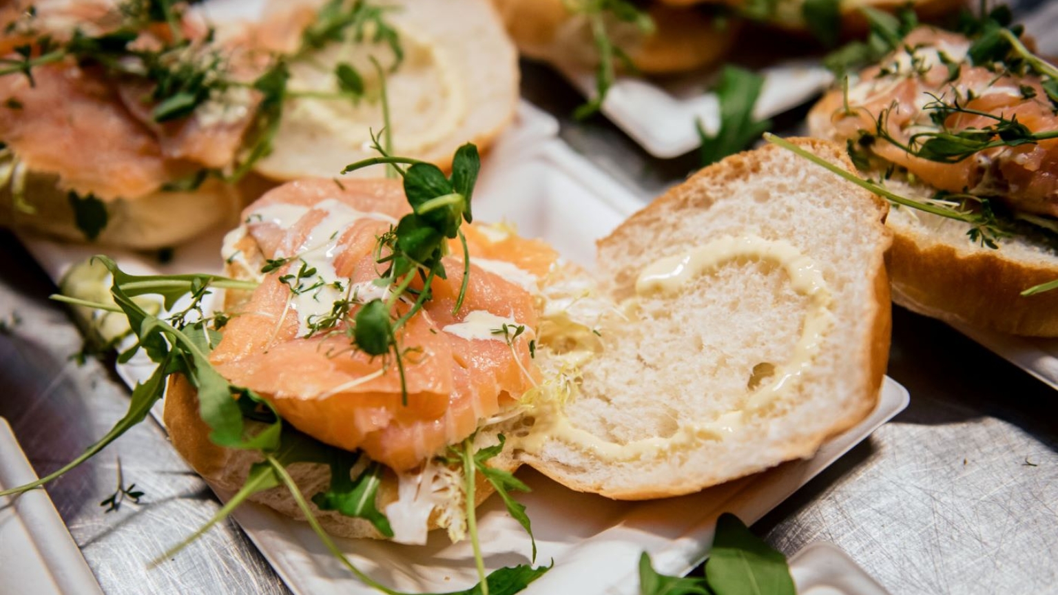 Broodjes Zalm Markant